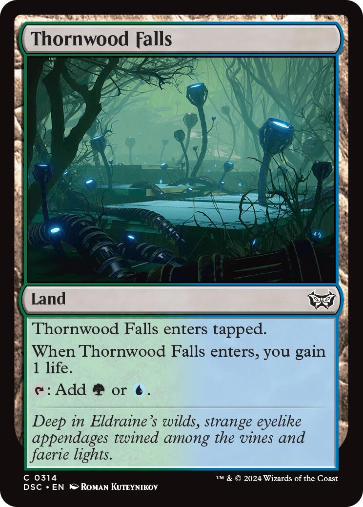 Thornwood Falls [Duskmourn: House of Horror Commander] | L.A. Mood Comics and Games