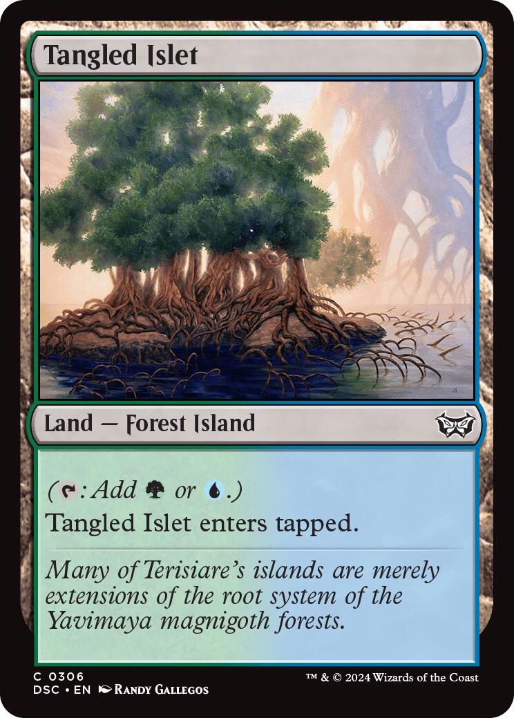 Tangled Islet [Duskmourn: House of Horror Commander] | L.A. Mood Comics and Games