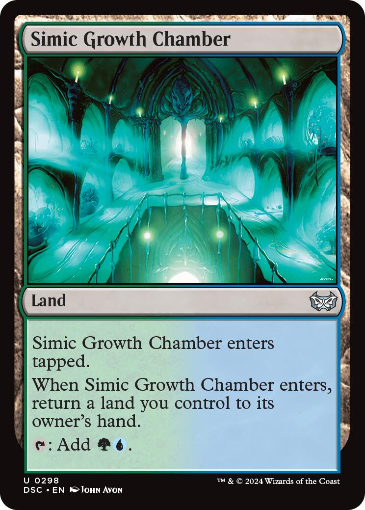 Simic Growth Chamber [Duskmourn: House of Horror Commander] | L.A. Mood Comics and Games