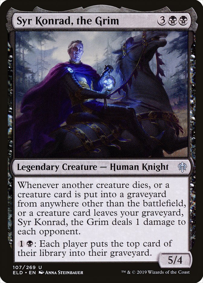 Syr Konrad, the Grim [Throne of Eldraine] | L.A. Mood Comics and Games
