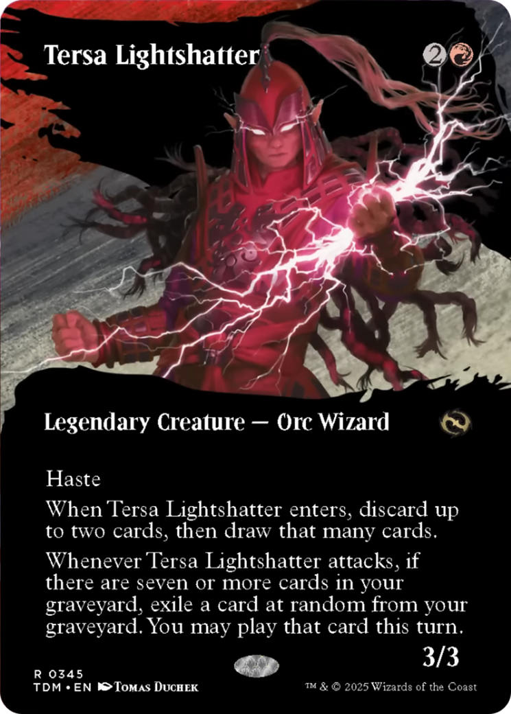 Tersa Lightshatter (Borderless) [Tarkir: Dragonstorm] | L.A. Mood Comics and Games