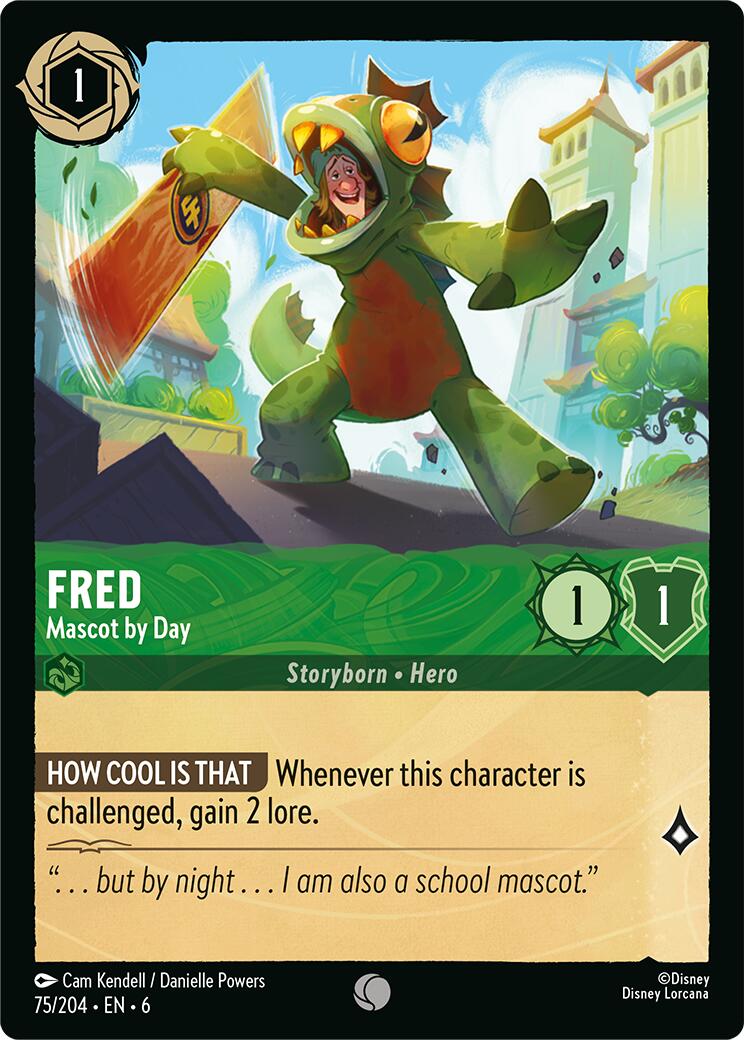 Fred - Mascot by Day (75/204) [Azurite Sea] | L.A. Mood Comics and Games
