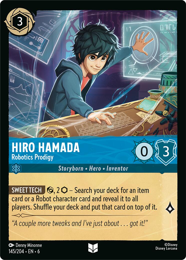 Hiro Hamada - Robotics Prodigy (145/204) [Azurite Sea] | L.A. Mood Comics and Games