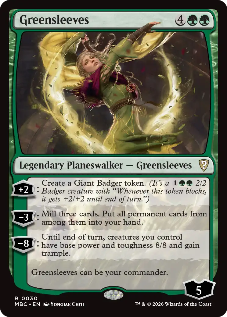 Greensleeves [Mystery Booster: Commander Edition] | L.A. Mood Comics and Games