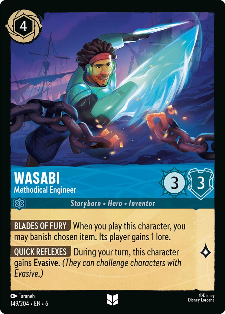 Wasabi - Methodical Engineer (149/204) [Azurite Sea] | L.A. Mood Comics and Games