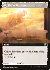 Ondu Inversion // Ondu Skyruins (Extended Art) [Zendikar Rising] | L.A. Mood Comics and Games