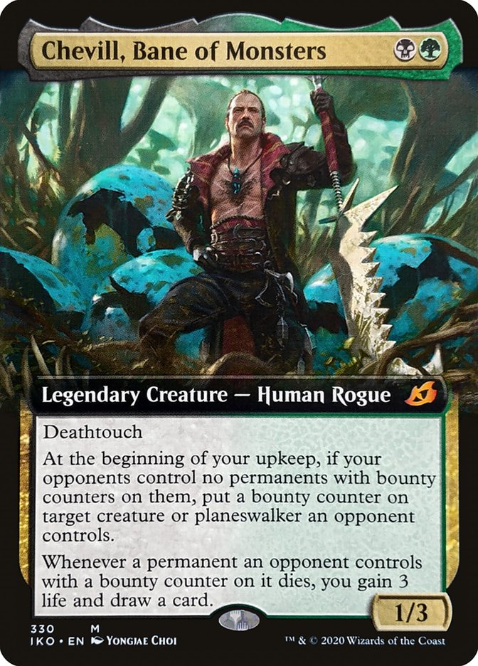 Chevill, Bane of Monsters (Extended Art) [Ikoria: Lair of Behemoths] | L.A. Mood Comics and Games