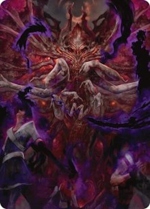 Damnation Art Card [Duskmourn: House of Horror Art Series] | L.A. Mood Comics and Games