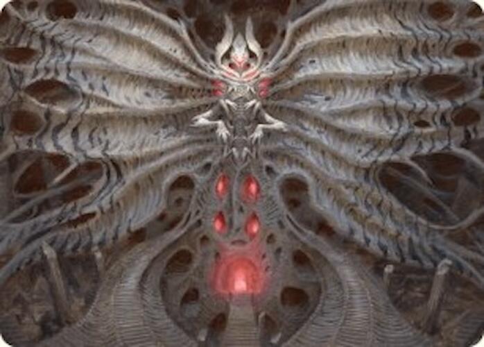 Valgavoth, Terror Eater Art Card [Duskmourn: House of Horror Art Series] | L.A. Mood Comics and Games