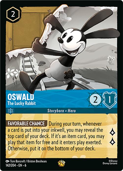 Oswald - The Lucky Rabbit (142/204) [Azurite Sea] | L.A. Mood Comics and Games