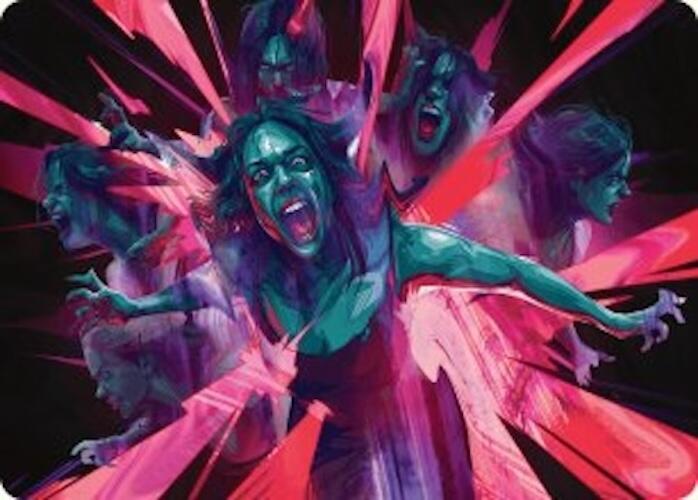 Waltz of Rage Art Card [Duskmourn: House of Horror Art Series] | L.A. Mood Comics and Games
