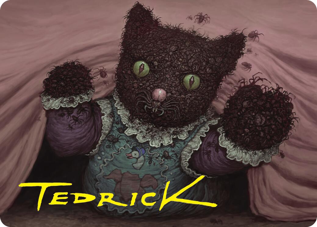 Twitching Doll Art Card (Gold-Stamped Signature) [Duskmourn: House of Horror Art Series] | L.A. Mood Comics and Games
