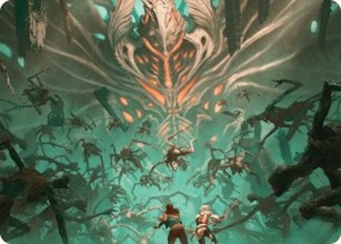 Valgavoth's Onslaught Art Card [Duskmourn: House of Horror Art Series] | L.A. Mood Comics and Games