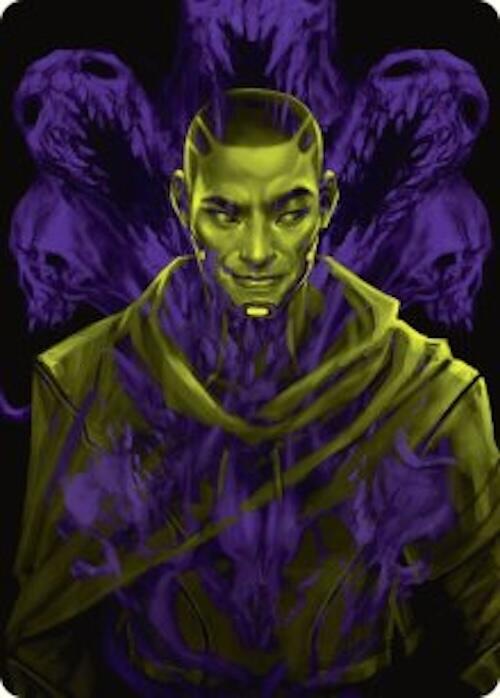 Kaito, Bane of Nightmares Art Card [Duskmourn: House of Horror Art Series] | L.A. Mood Comics and Games