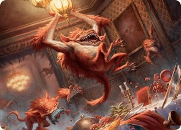 Midnight Mayhem Art Card [Duskmourn: House of Horror Art Series] | L.A. Mood Comics and Games