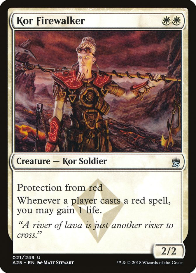 Kor Firewalker [Masters 25] | L.A. Mood Comics and Games