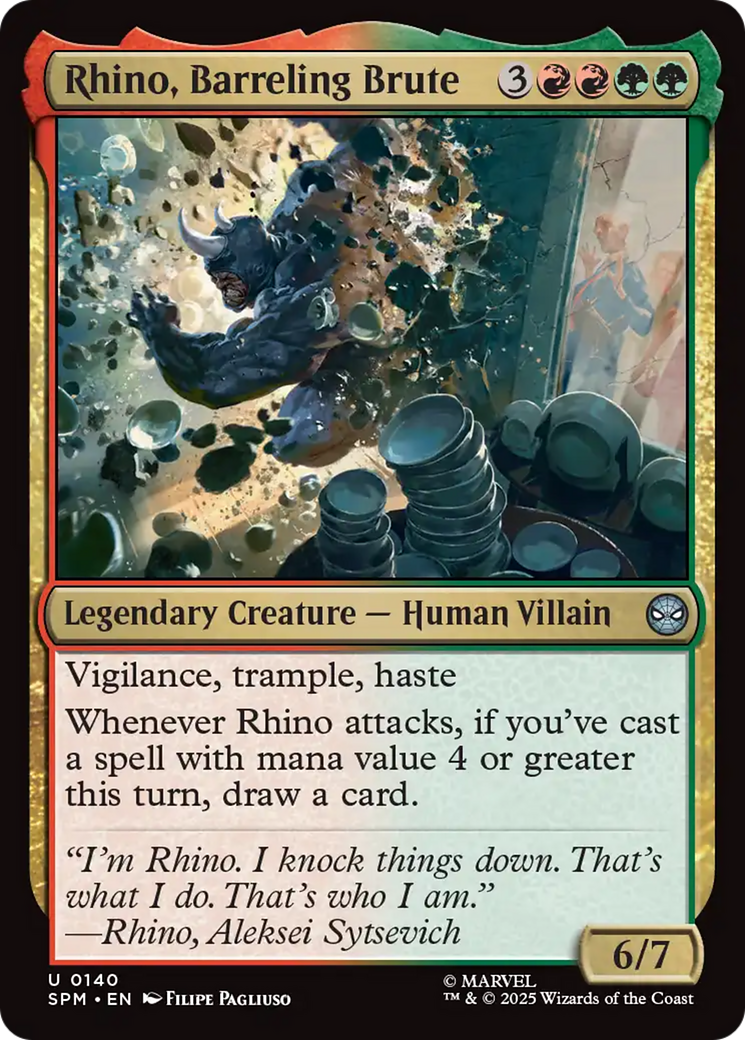 Rhino, Barreling Brute [Marvel's Spider-Man] | L.A. Mood Comics and Games