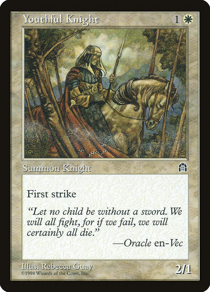 Youthful Knight [Stronghold] | L.A. Mood Comics and Games