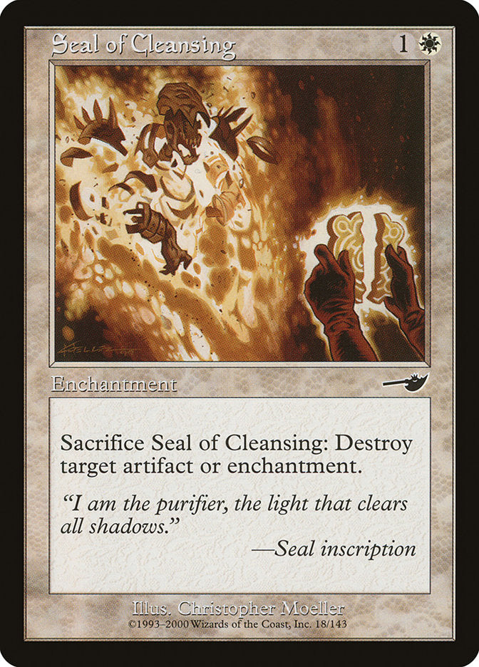 Seal of Cleansing [Nemesis] | L.A. Mood Comics and Games