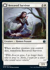 Bereaved Survivor // Dauntless Avenger [Innistrad: Midnight Hunt] | L.A. Mood Comics and Games