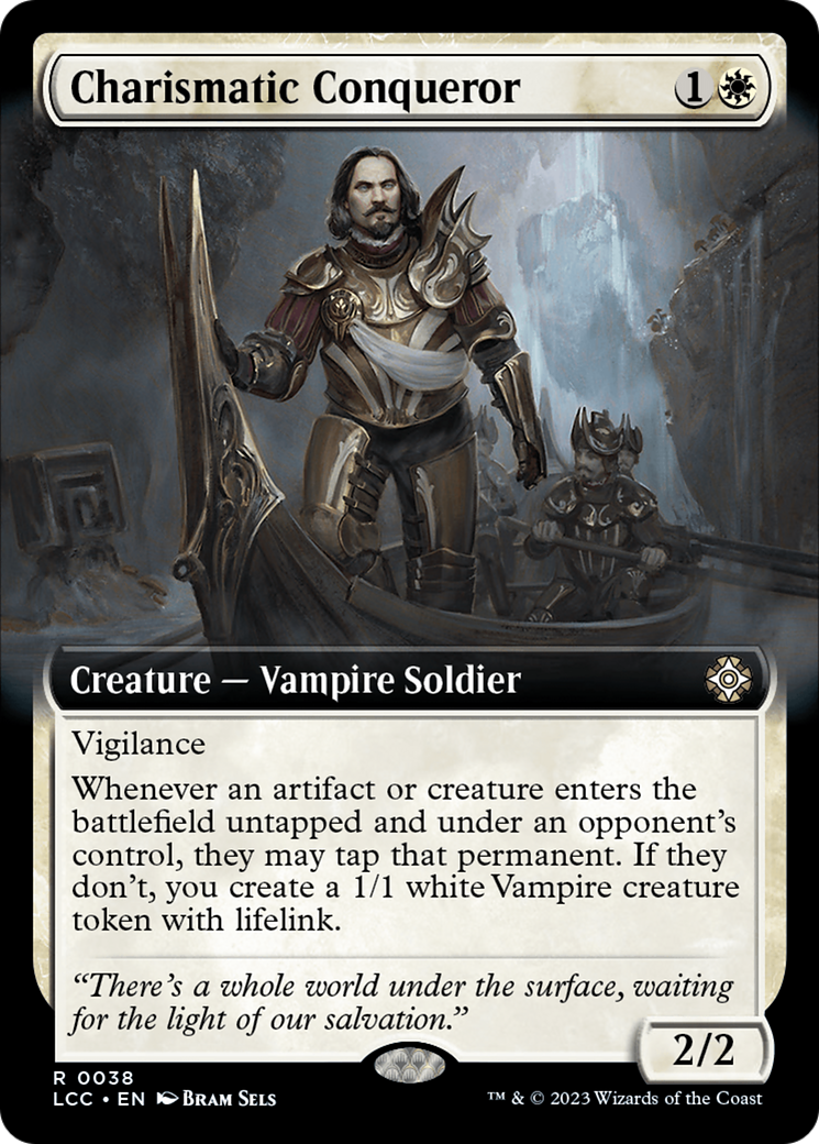 Charismatic Conqueror (Extended Art) [The Lost Caverns of Ixalan Commander] | L.A. Mood Comics and Games