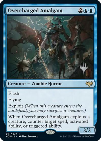 Overcharged Amalgam (Promo Pack) [Innistrad: Crimson Vow Promos] | L.A. Mood Comics and Games