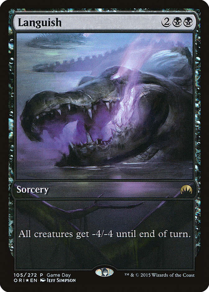 Languish (Game Day) (Full Art) [Magic Origins Promos] | L.A. Mood Comics and Games