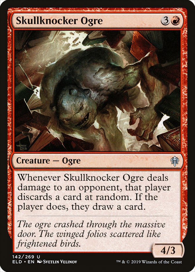 Skullknocker Ogre [Throne of Eldraine] | L.A. Mood Comics and Games