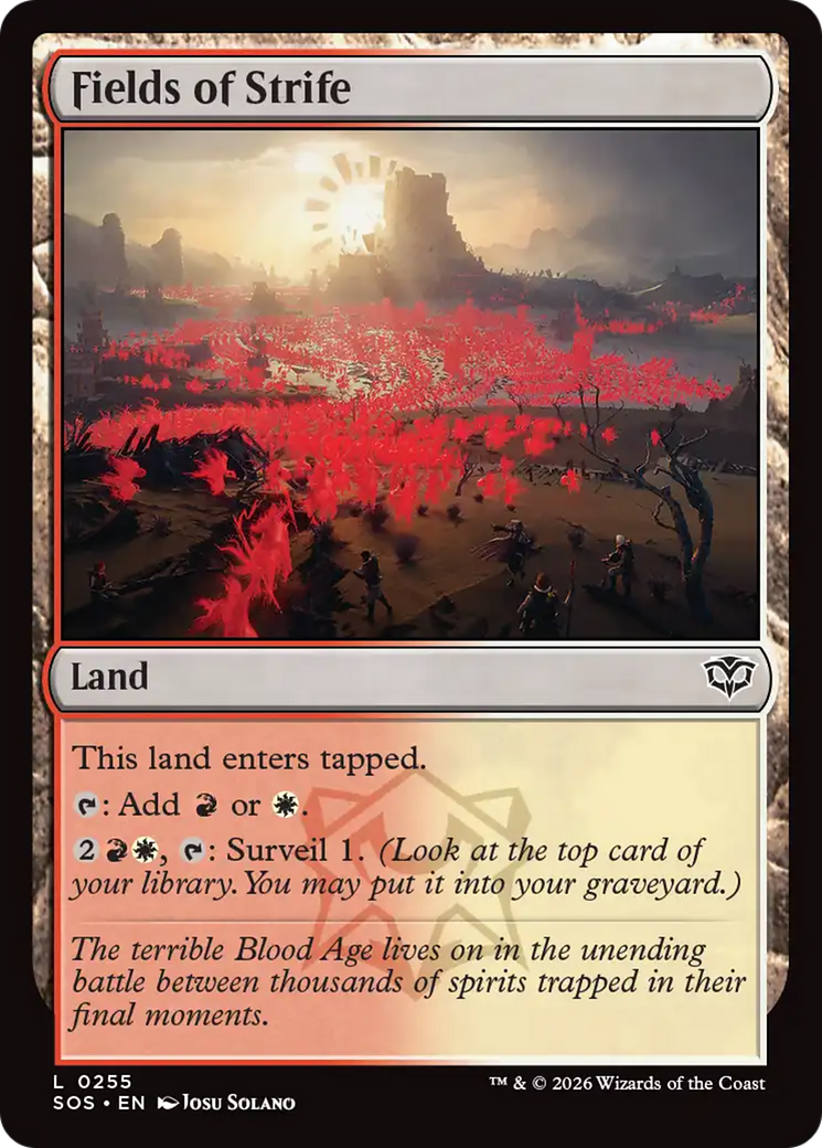 Fields of Strife [Secrets of Strixhaven] | L.A. Mood Comics and Games
