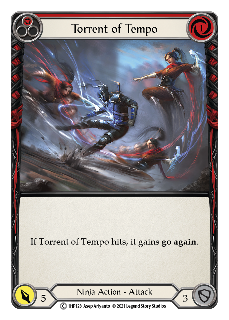Torrent of Tempo (Red) [1HP128] (History Pack 1) | L.A. Mood Comics and Games