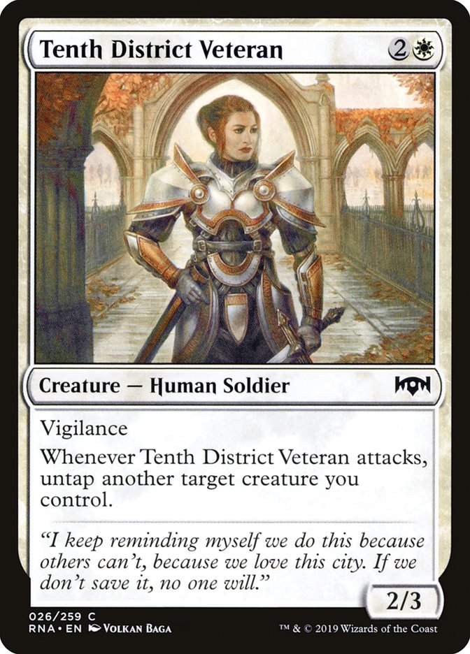 Tenth District Veteran [Ravnica Allegiance] | L.A. Mood Comics and Games