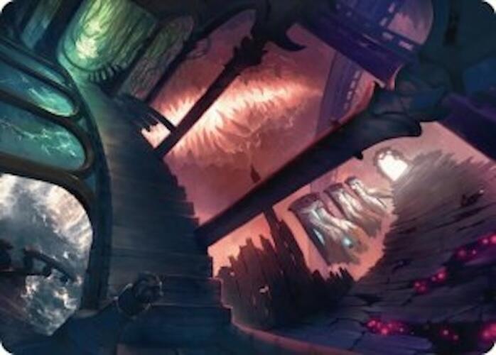 Terramorphic Expanse Art Card [Duskmourn: House of Horror Art Series] | L.A. Mood Comics and Games