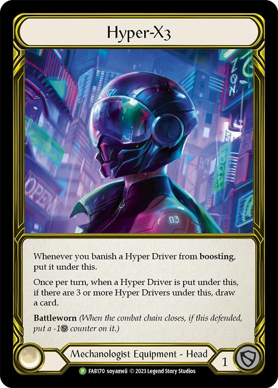 Hyper-X3 [FAB170] (Promo)  Cold Foil | L.A. Mood Comics and Games