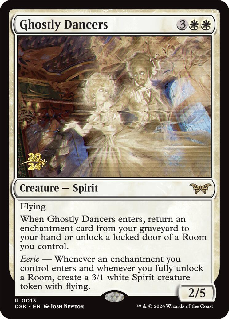 Ghostly Dancers [Duskmourn: House of Horror Prerelease Promos] | L.A. Mood Comics and Games