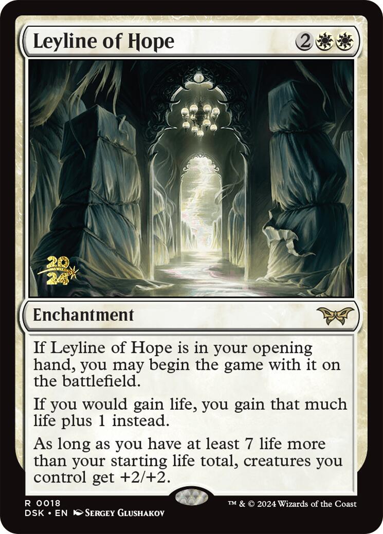 Leyline of Hope [Duskmourn: House of Horror Prerelease Promos] | L.A. Mood Comics and Games