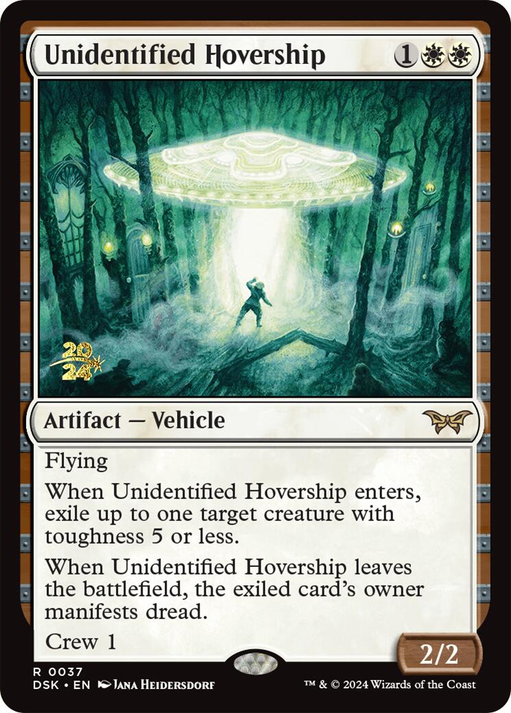 Unidentified Hovership [Duskmourn: House of Horror Prerelease Promos] | L.A. Mood Comics and Games