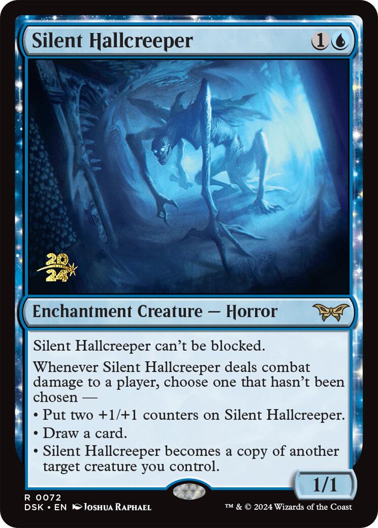 Silent Hallcreeper [Duskmourn: House of Horror Prerelease Promos] | L.A. Mood Comics and Games