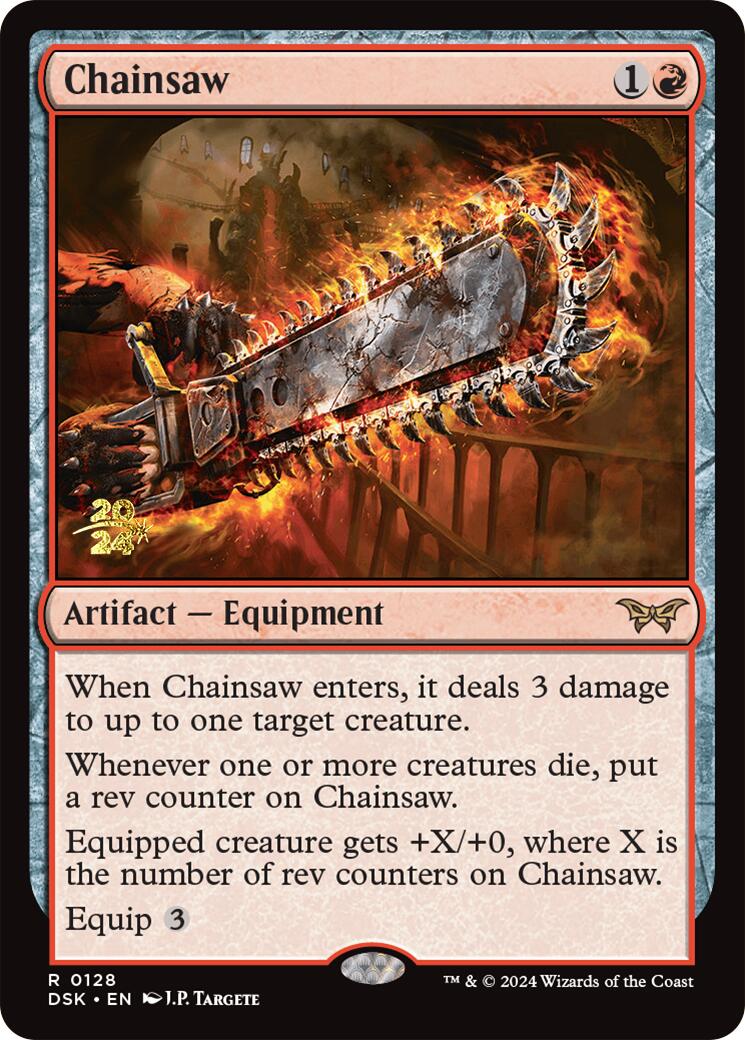 Chainsaw [Duskmourn: House of Horror Prerelease Promos] | L.A. Mood Comics and Games