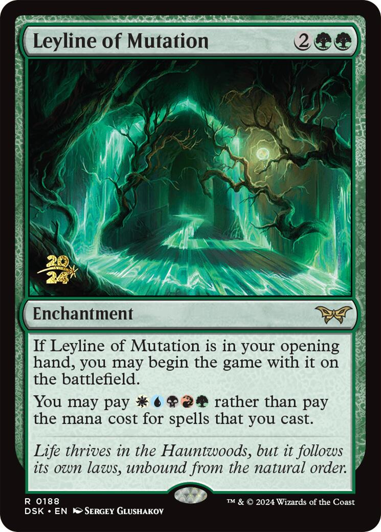 Leyline of Mutation [Duskmourn: House of Horror Prerelease Promos] | L.A. Mood Comics and Games