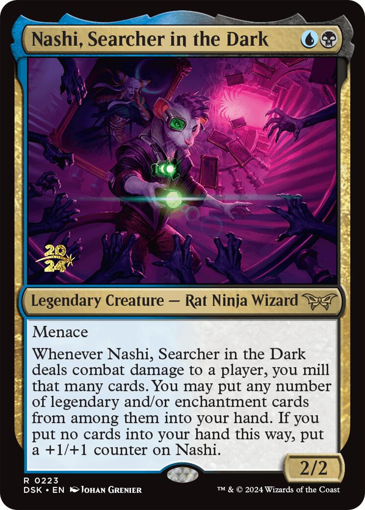 Nashi, Searcher in the Dark [Duskmourn: House of Horror Prerelease Promos] | L.A. Mood Comics and Games