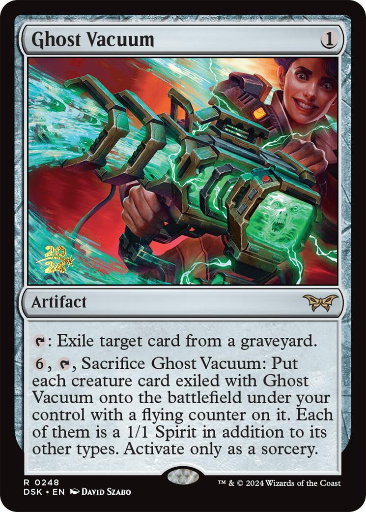 Ghost Vacuum [Duskmourn: House of Horror Prerelease Promos] | L.A. Mood Comics and Games