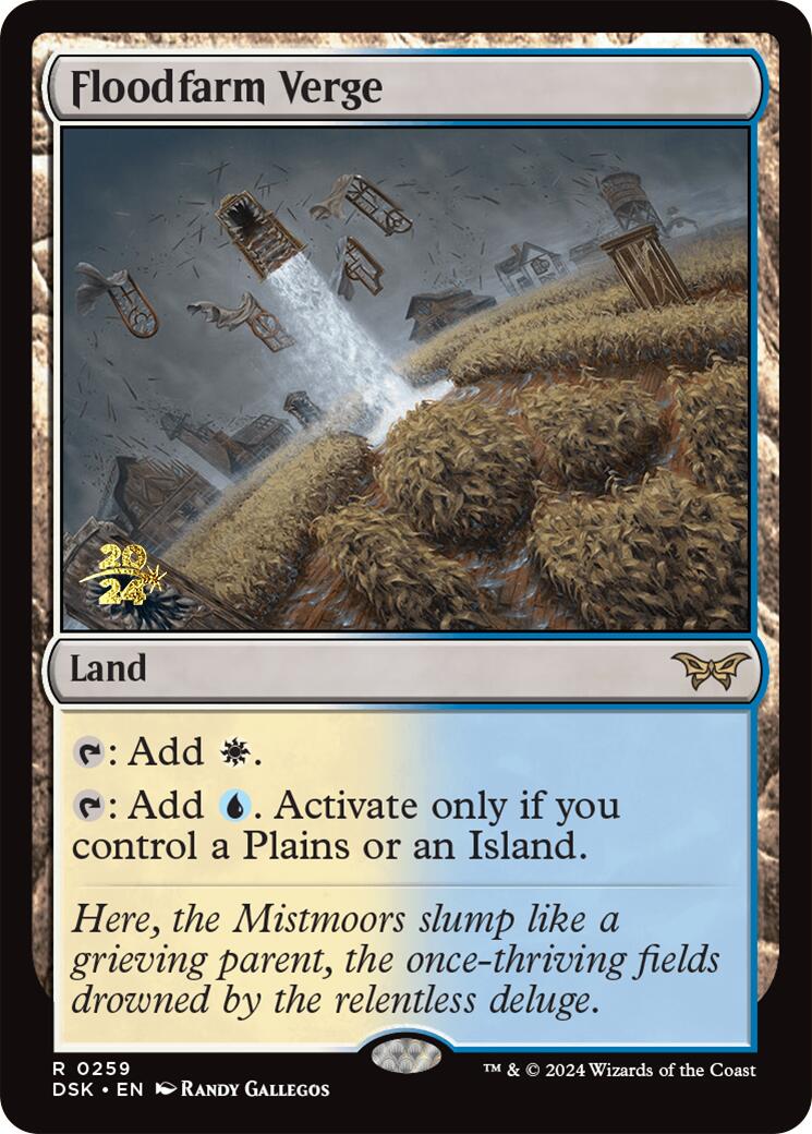 Floodfarm Verge [Duskmourn: House of Horror Prerelease Promos] | L.A. Mood Comics and Games