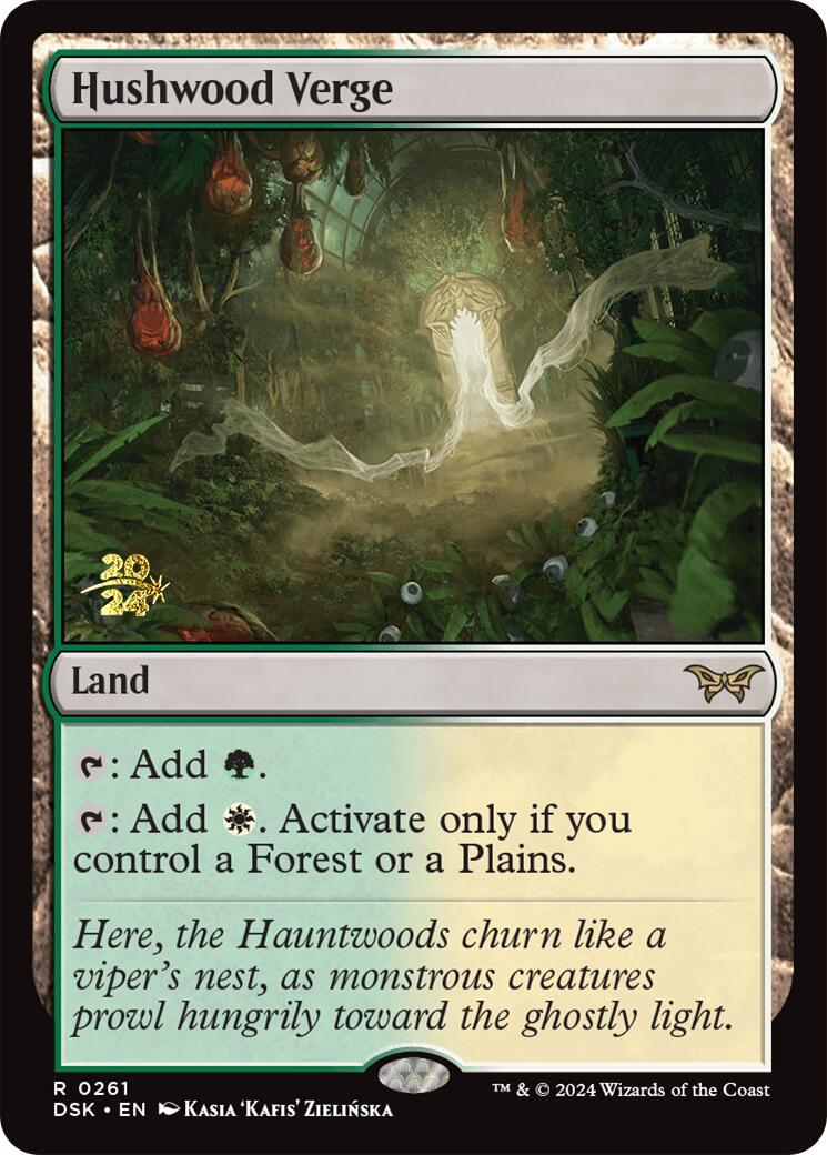 Hushwood Verge [Duskmourn: House of Horror Prerelease Promos] | L.A. Mood Comics and Games