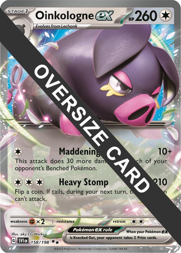 Oinkologne ex (158/198) (Jumbo Card) [Scarlet & Violet: Black Star Promos] | L.A. Mood Comics and Games
