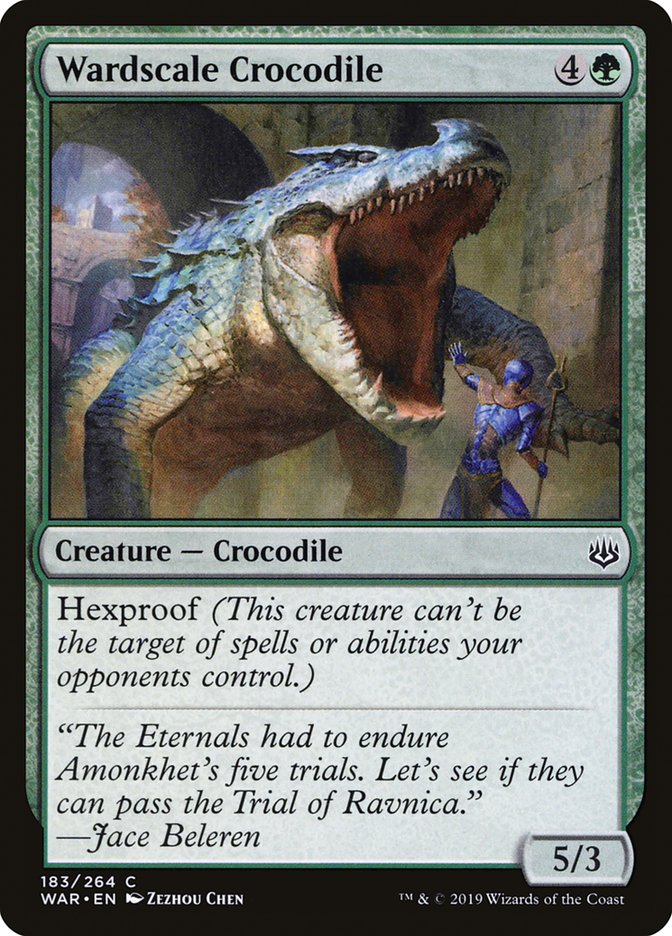 Wardscale Crocodile [War of the Spark] | L.A. Mood Comics and Games