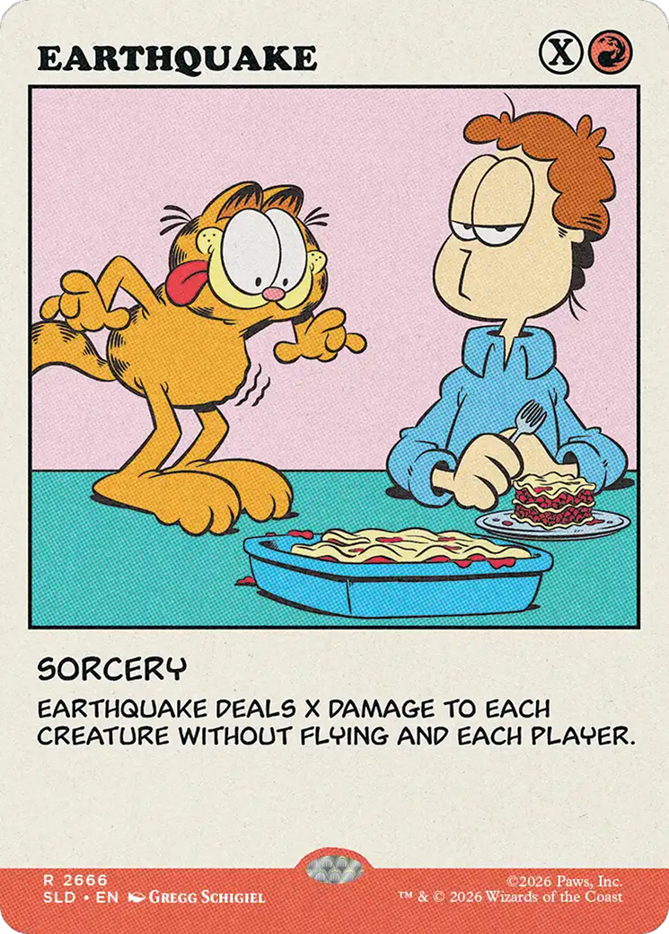 Earthquake [Secret Lair Drop Series] | L.A. Mood Comics and Games