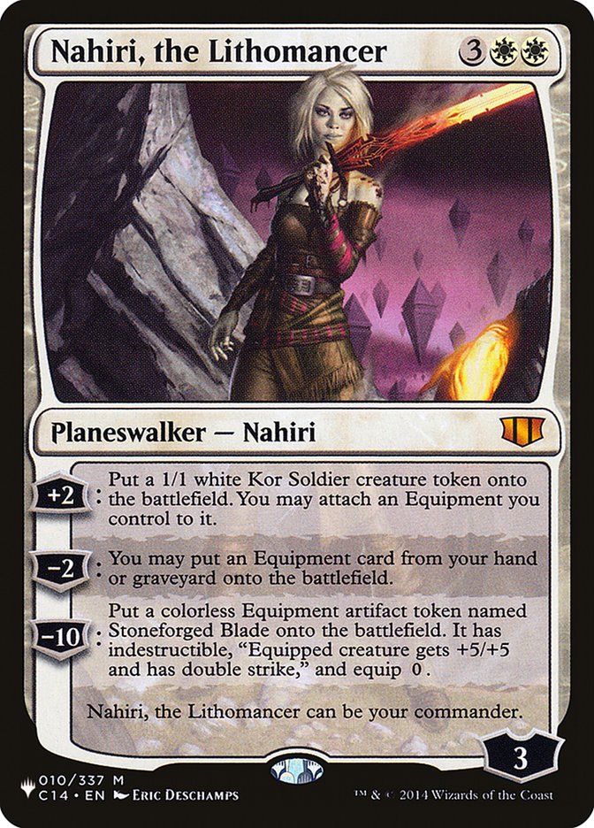 Nahiri, the Lithomancer [The List] | L.A. Mood Comics and Games