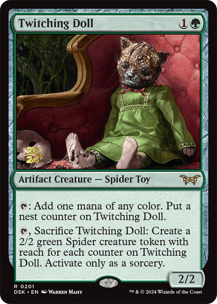 Twitching Doll [Duskmourn: House of Horror Prerelease Promos] | L.A. Mood Comics and Games