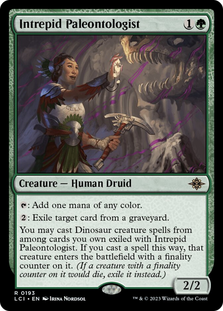 Intrepid Paleontologist [The Lost Caverns of Ixalan] | L.A. Mood Comics and Games