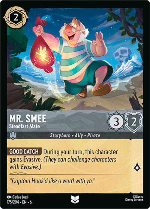 Mr. Smee - Steadfast Mate (175/204) [Azurite Sea] | L.A. Mood Comics and Games
